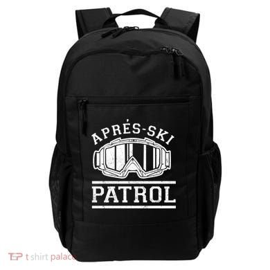Apres Ski Patrol Meaningful Gift Backpack