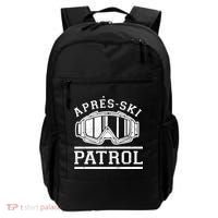 Apres Ski Patrol Meaningful Gift Backpack thumb 0