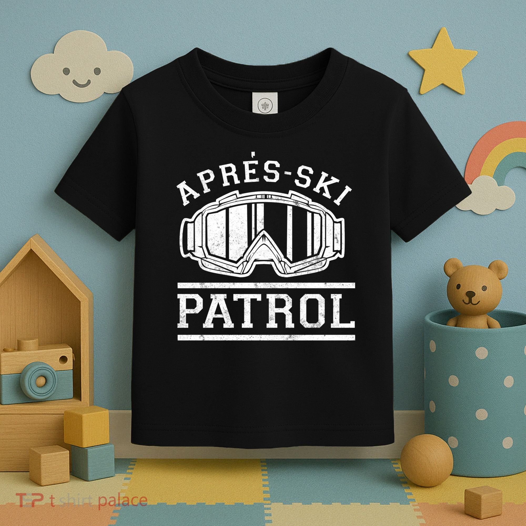 Apres Ski Patrol Meaningful Gift Toddler T-Shirt