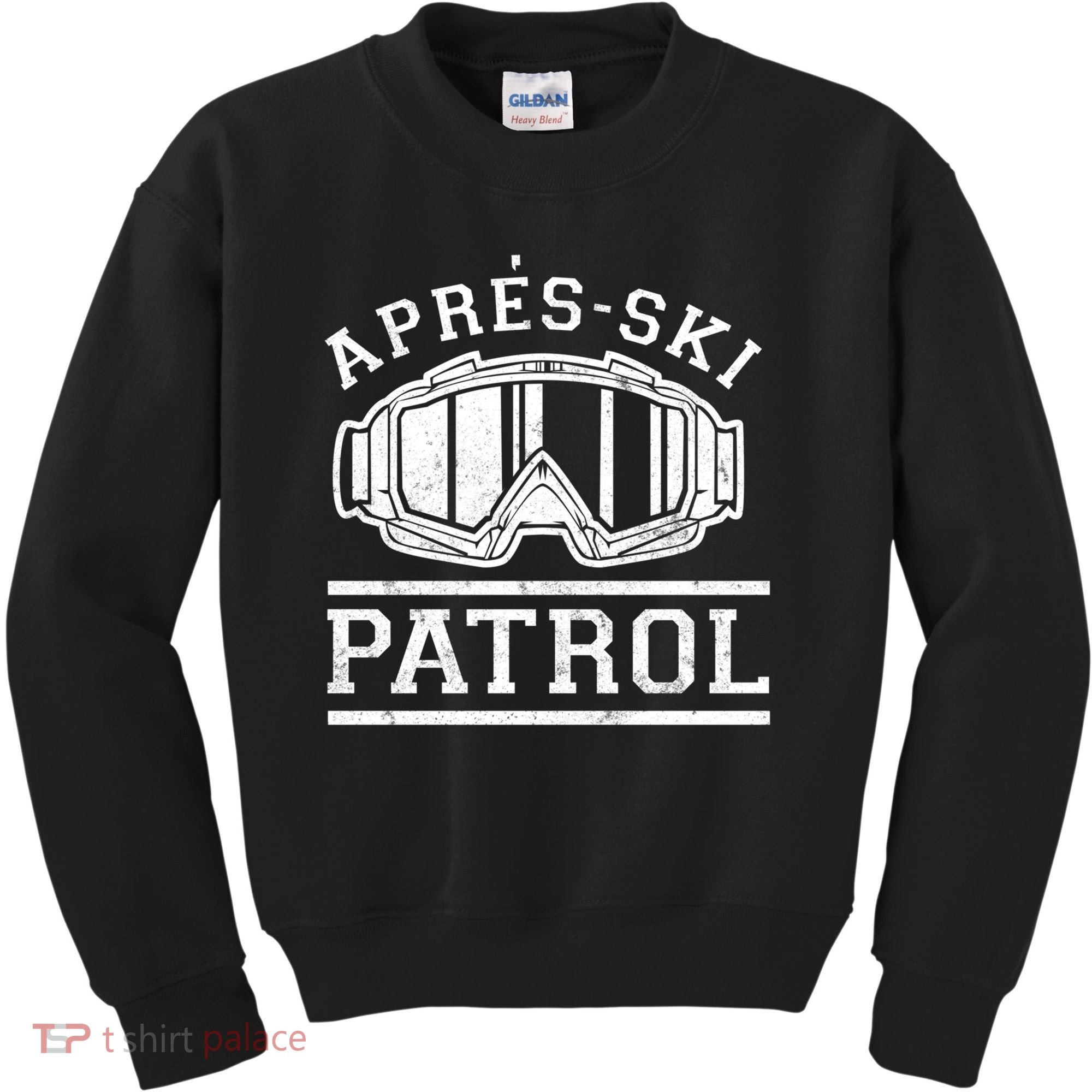 Apres Ski Patrol Meaningful Gift Kids Sweatshirt