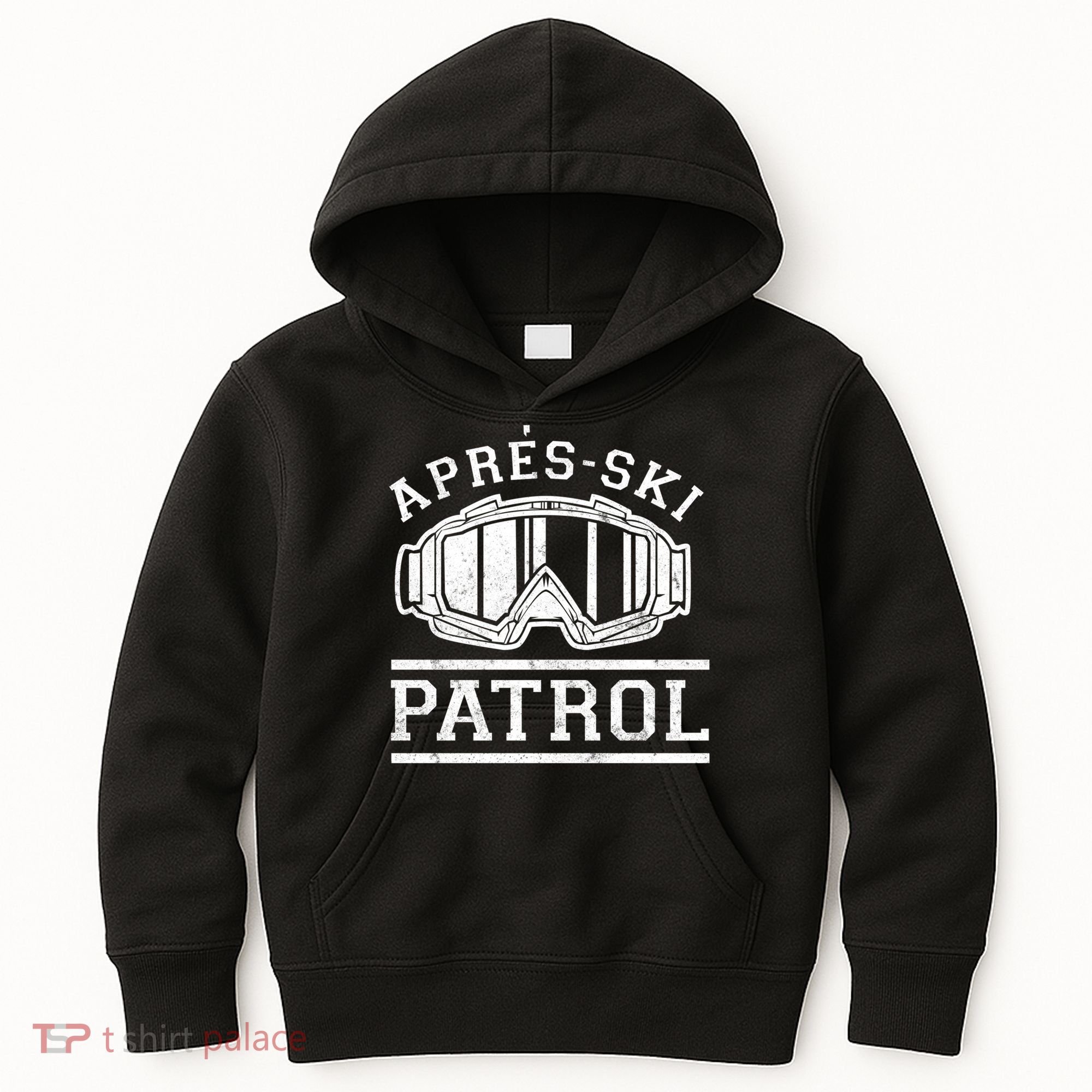 Apres Ski Patrol Meaningful Gift Kids Hoodie