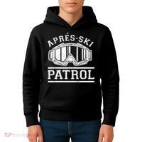 Apres Ski Patrol Meaningful Gift Kids Hoodie thumb 4