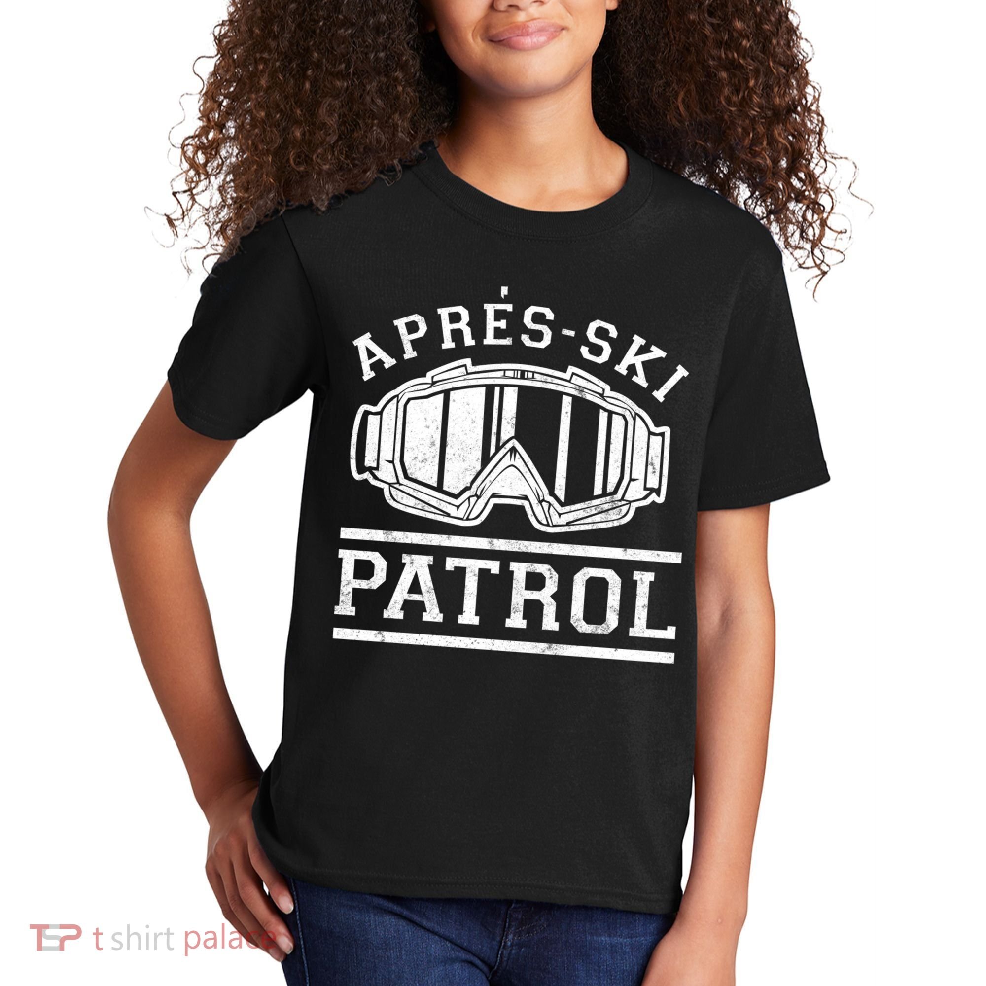 Apres Ski Patrol Meaningful Gift Kids T-Shirt