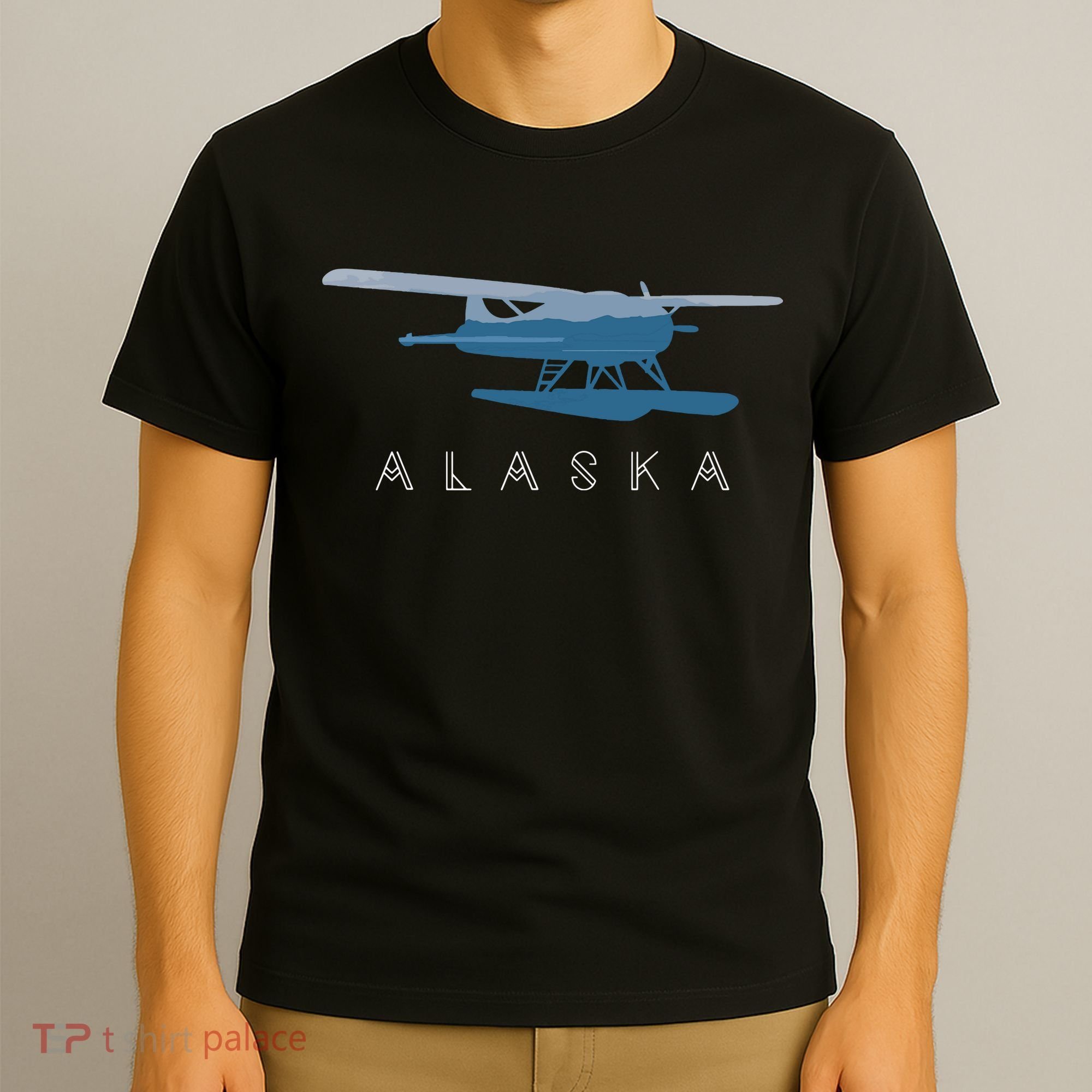 Alaska Sea Plane Seaplane Pilot Alaskan Landscape T-Shirt