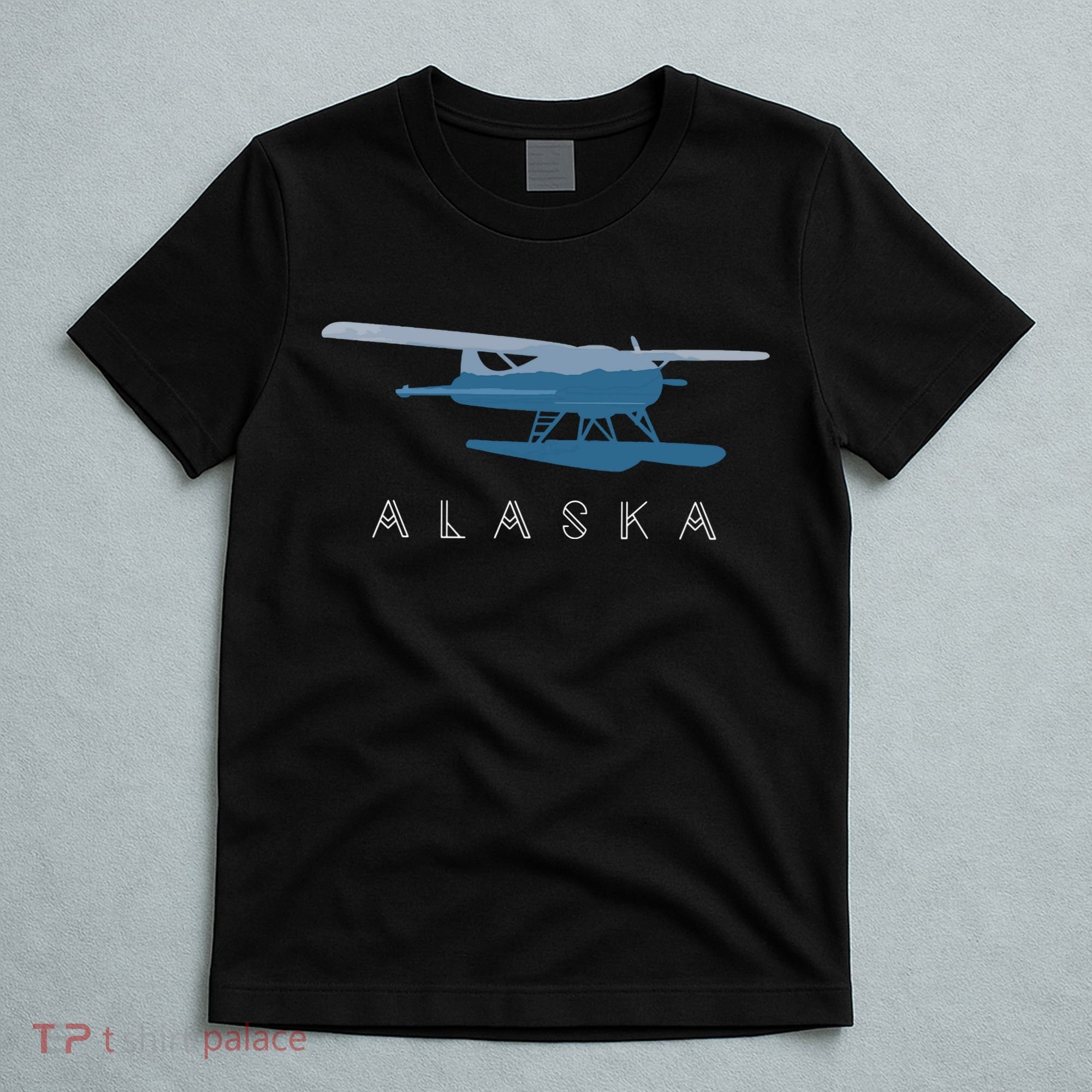 Alaska Sea Plane Seaplane Pilot Alaskan Landscape T-Shirt