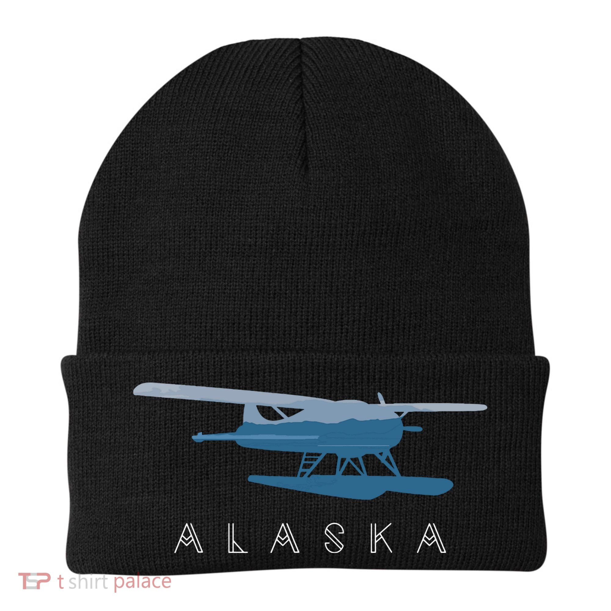 Alaska Sea Plane Seaplane Pilot Alaskan Landscape Beanie