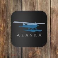 Alaska Sea Plane Seaplane Pilot Alaskan Landscape Coaster thumb 0