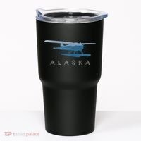 Alaska Sea Plane Seaplane Pilot Alaskan Landscape Tumbler thumb 0
