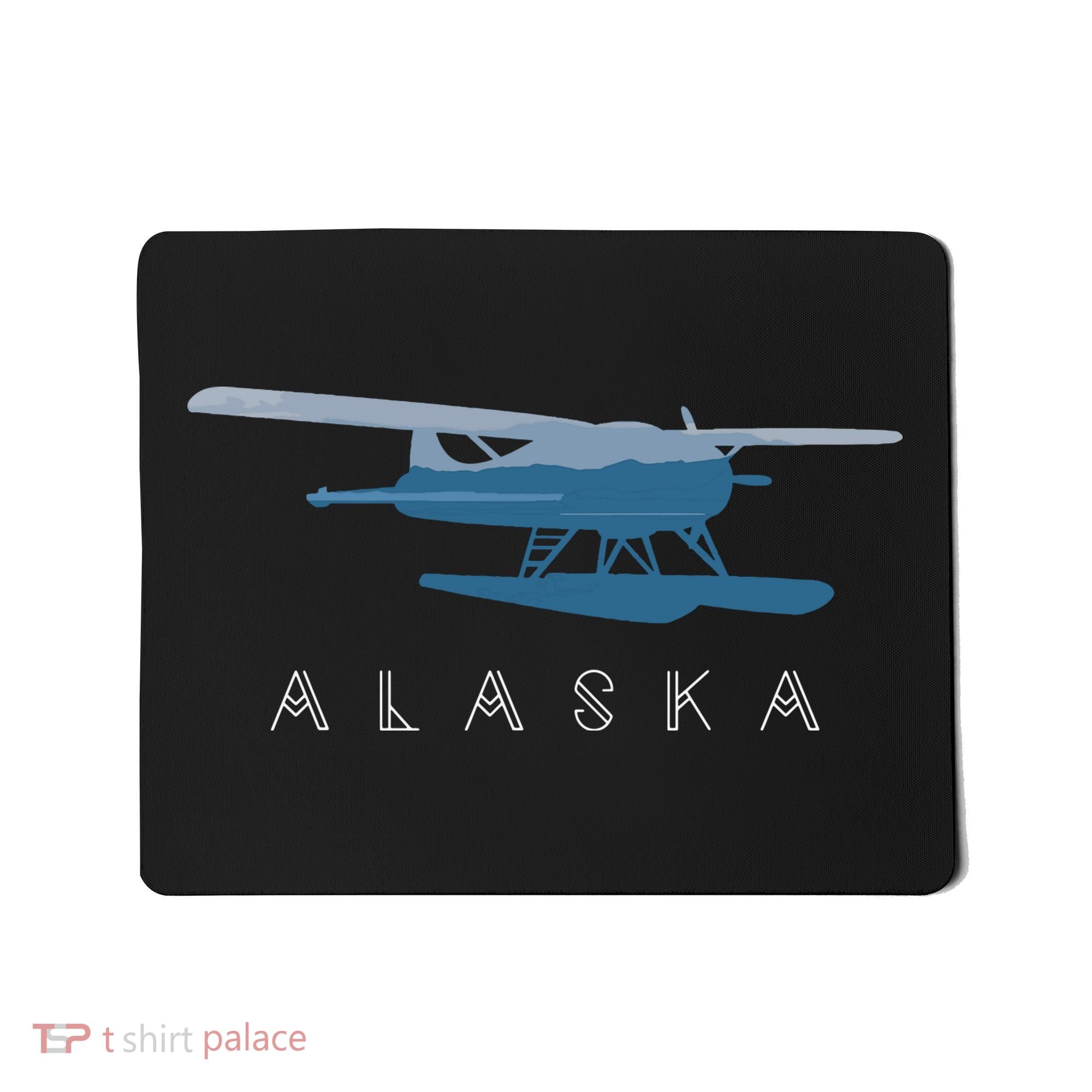 Alaska Sea Plane Seaplane Pilot Alaskan Landscape Mousepad