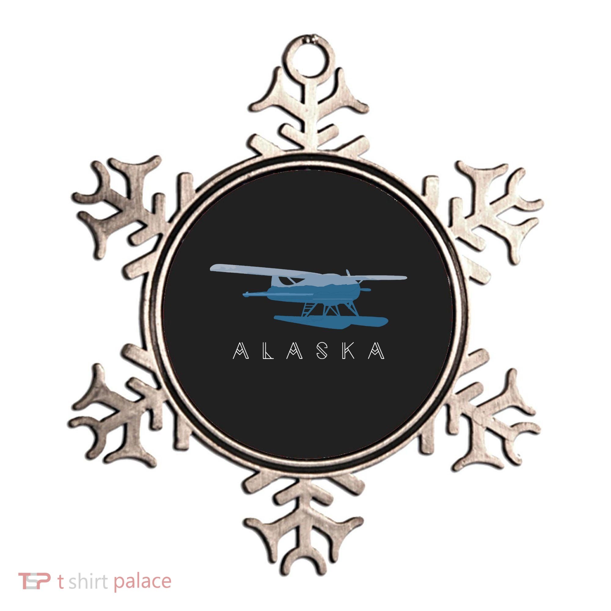 Alaska Sea Plane Seaplane Pilot Alaskan Landscape Ornament
