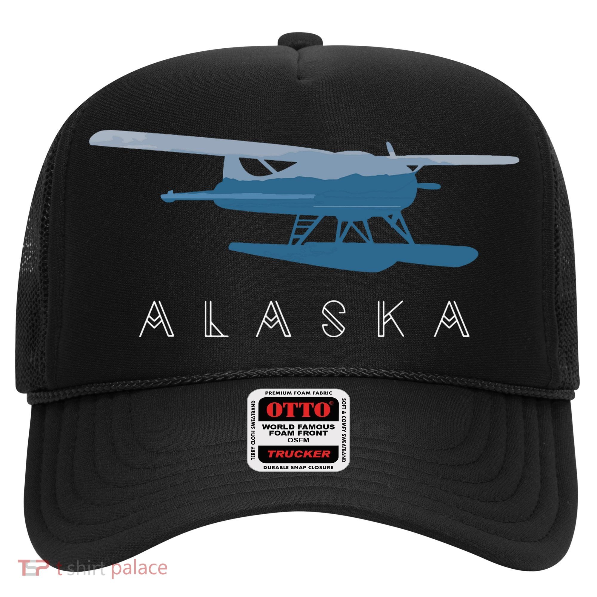 Alaska Sea Plane Seaplane Pilot Alaskan Landscape Hat