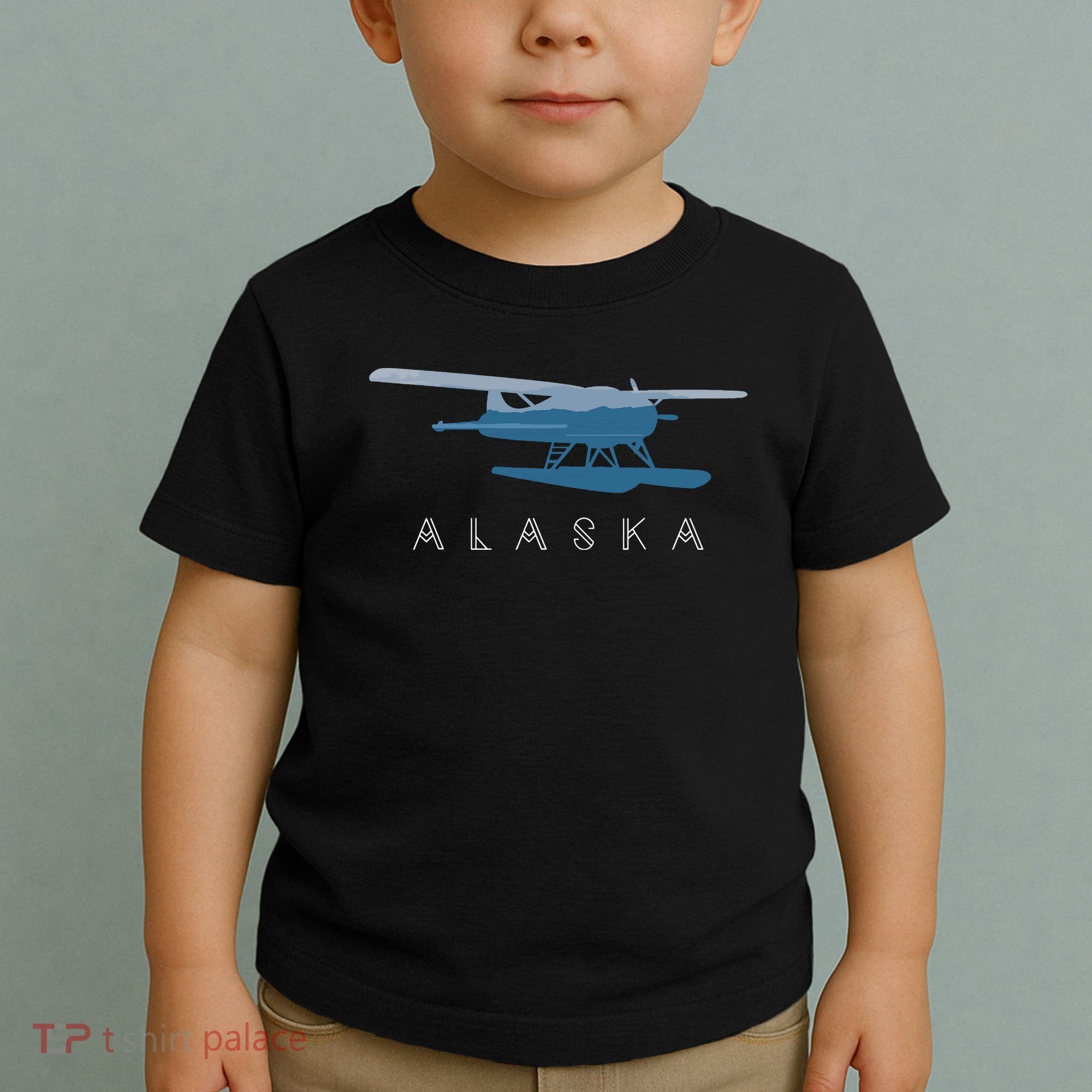 Alaska Sea Plane Seaplane Pilot Alaskan Landscape Toddler T-Shirt