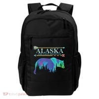 Alaska State Pride Alaska Northern Lights Alaskan Bear Backpack thumb 0