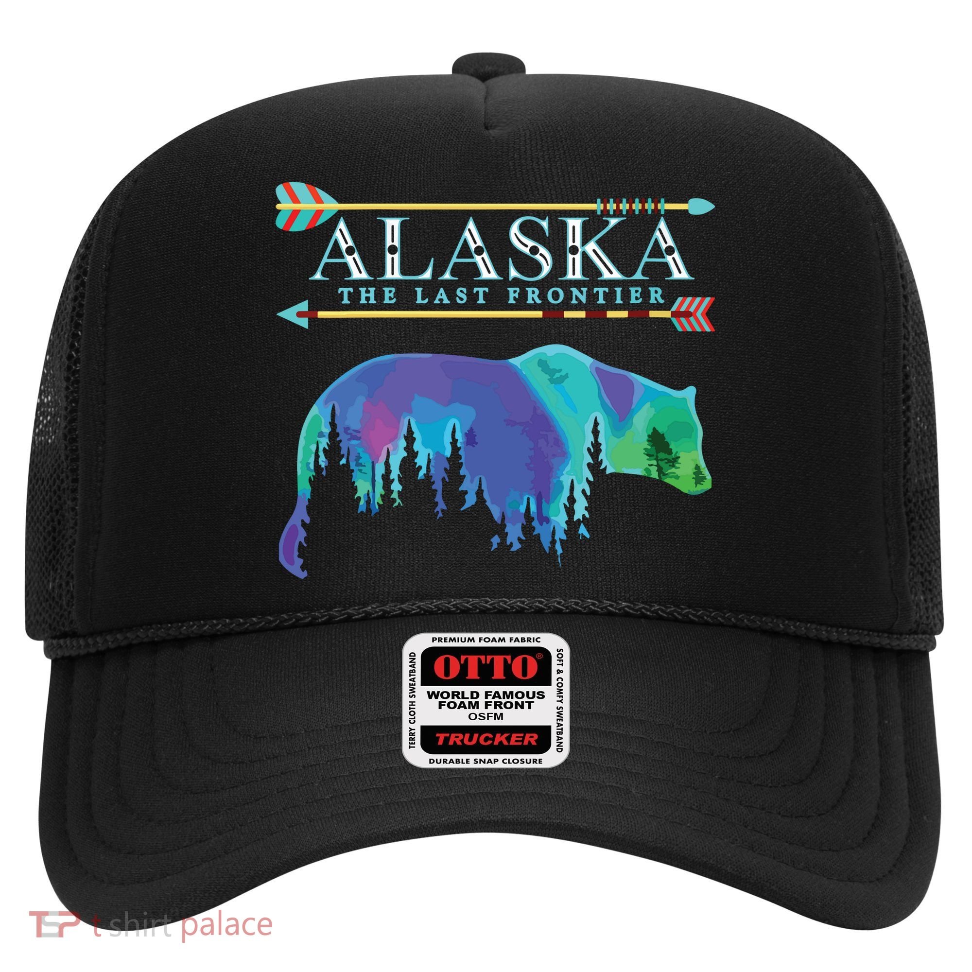 Alaska State Pride Alaska Northern Lights Alaskan Bear Hat