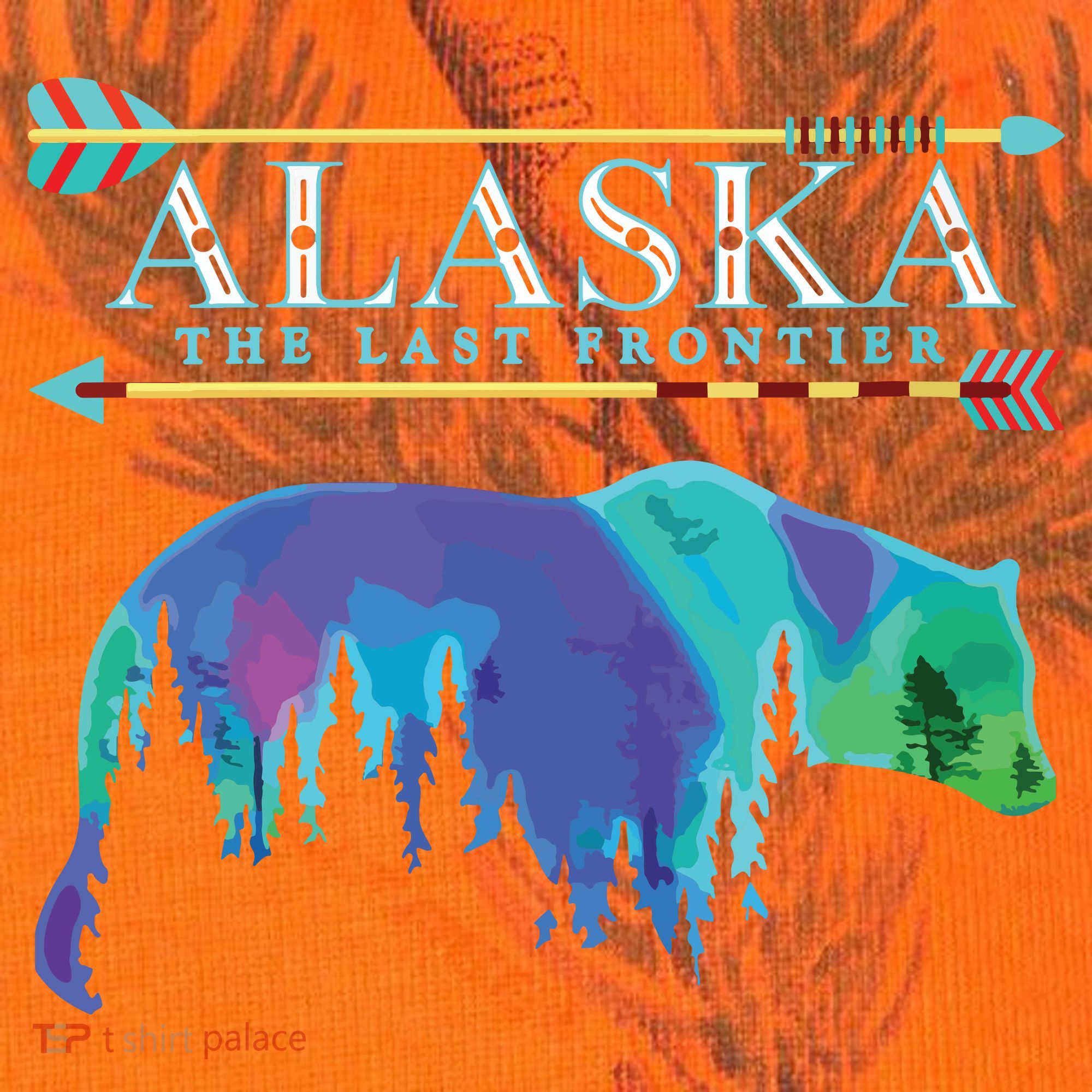 Alaska State Pride Alaska Northern Lights Alaskan Bear Kati Licensed 12" Camo Cuffed Beanie
