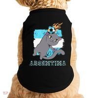 Argentina Soccer Player Cat Argentinian Flag Argentina Doggie Tank thumb 0