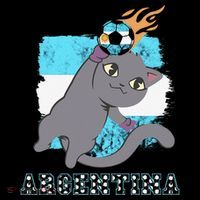 Argentina Soccer Player Cat Argentinian Flag Argentina Coffee Mug thumb 5