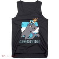 Argentina Soccer Player Cat Argentinian Flag Argentina Tank Top thumb 0
