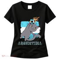 Argentina Soccer Player Cat Argentinian Flag Argentina Women's T-Shirt thumb 0