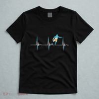 Argentina Soccer Player Ball Heartbeat EKG Pulse Argentina T-Shirt thumb 5