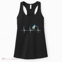 Argentina Soccer Player Ball Heartbeat EKG Pulse Argentina Women's Tank Top thumb 0