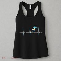 Argentina Soccer Player Ball Heartbeat EKG Pulse Argentina Women's Tank Top thumb 3