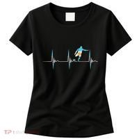 Argentina Soccer Player Ball Heartbeat EKG Pulse Argentina Women's T-Shirt thumb 0