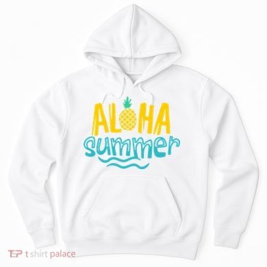 Aloha Summer Pineapple Tropical Hoodie