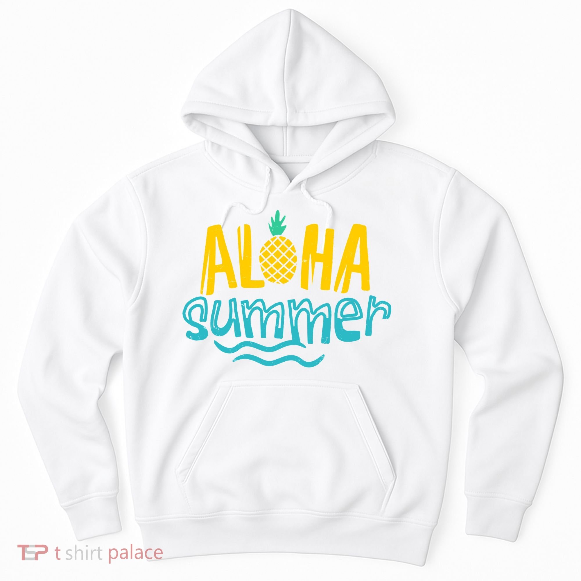 Aloha Summer Pineapple Tropical Hoodie