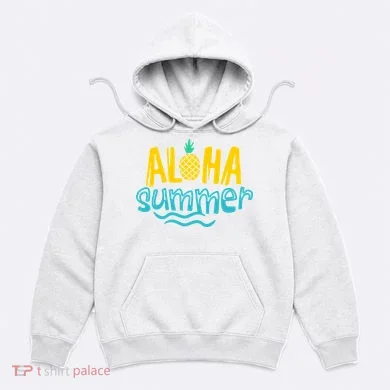 Aloha Summer Pineapple Tropical Hoodie