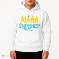 Aloha Summer Pineapple Tropical Hoodie thumb 2
