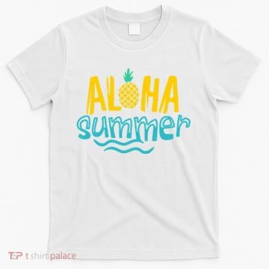 Aloha Summer Pineapple Tropical T-Shirt