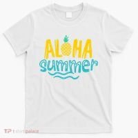 Aloha Summer Pineapple Tropical T-Shirt thumb 0