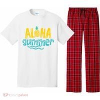 Aloha Summer Pineapple Tropical Pajama Set thumb 0