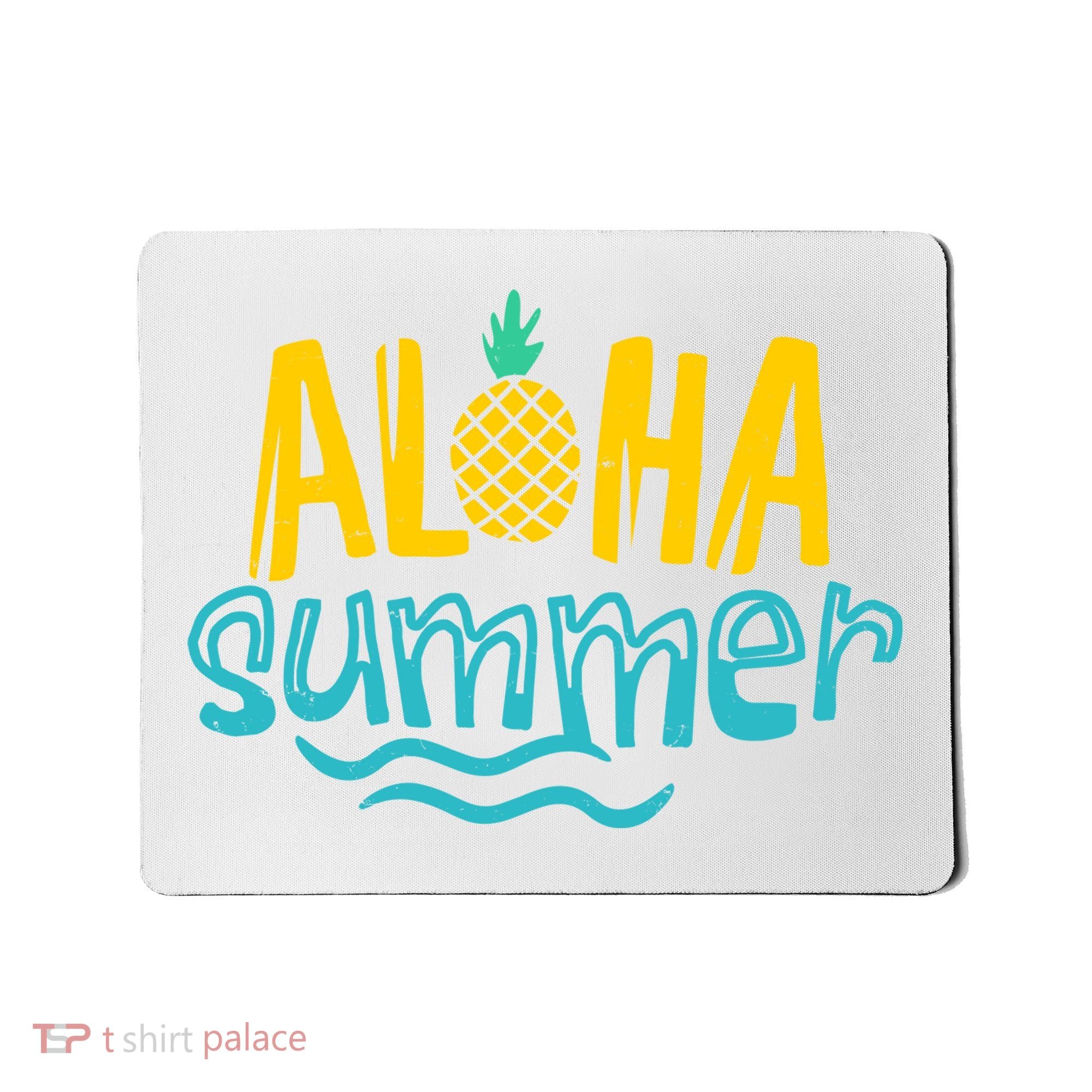 Aloha Summer Pineapple Tropical Mousepad