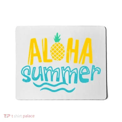 Aloha Summer Pineapple Tropical Mousepad