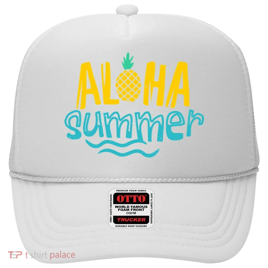 Aloha Summer Pineapple Tropical Hat