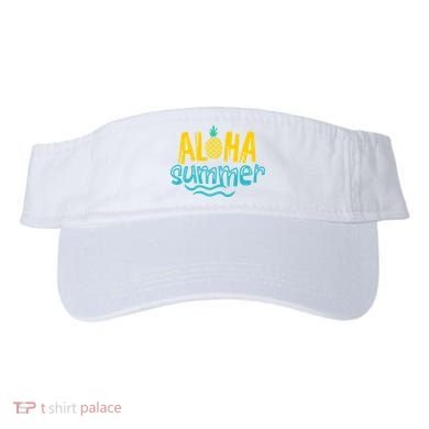 Aloha Summer Pineapple Tropical Visor