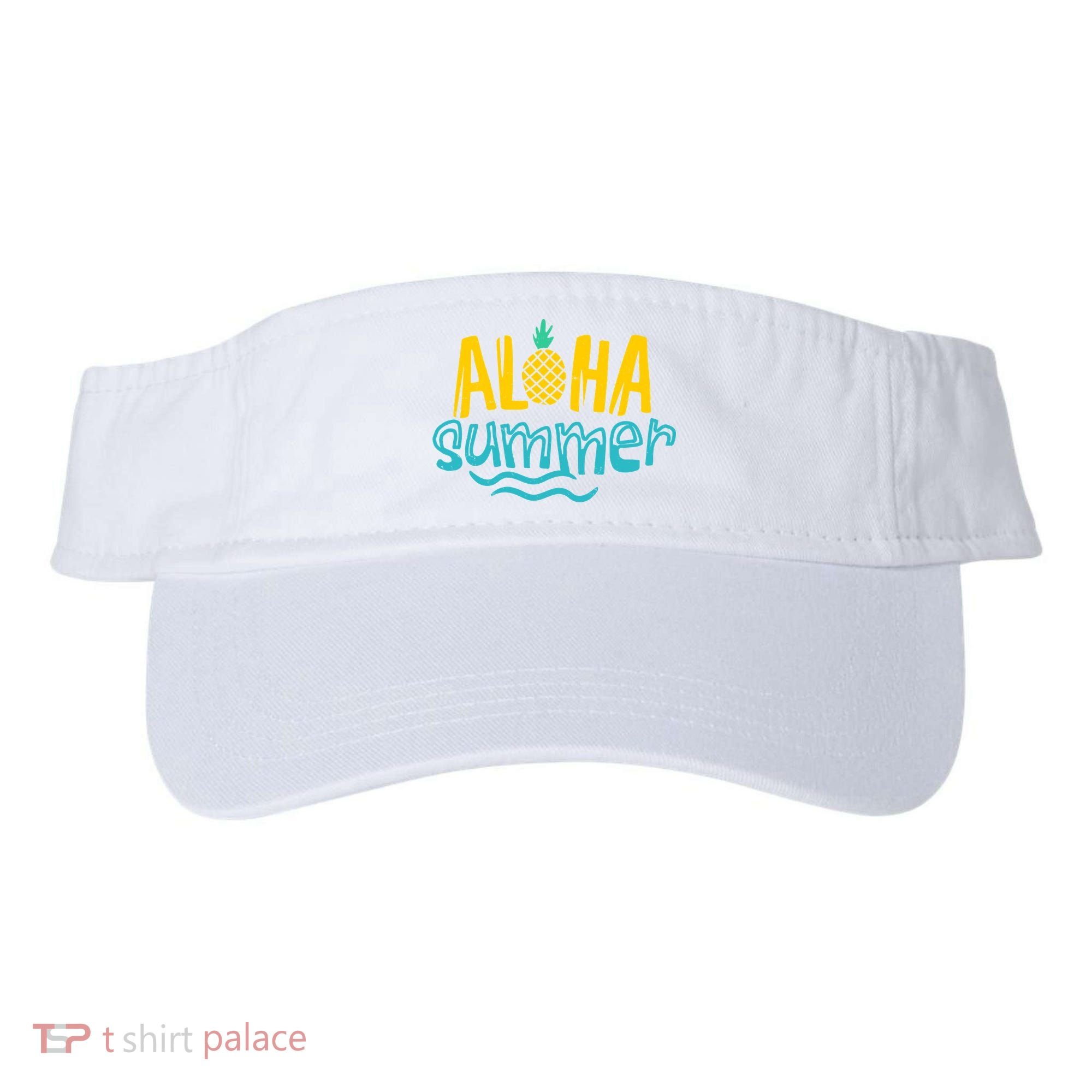 Aloha Summer Pineapple Tropical Visor
