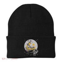 Astronaut Spray Paint Moon Smile Face Space Beanie thumb 0