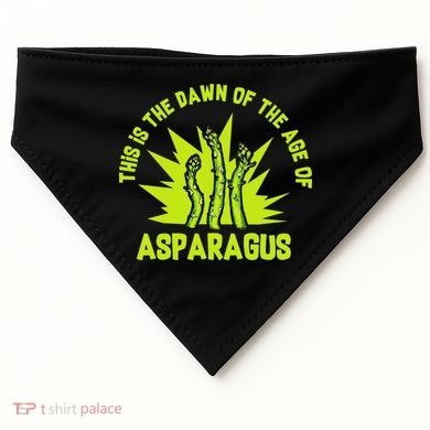 Asparagus Uprising  USA-Made Doggie Bandana