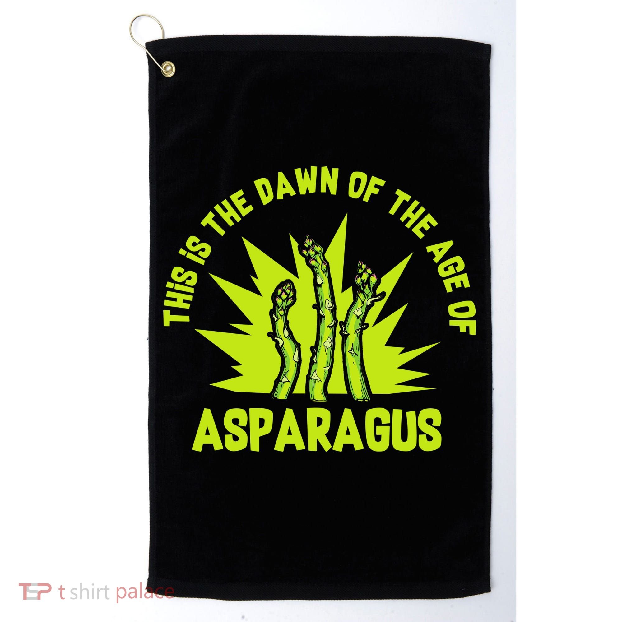 Asparagus Uprising  Golf Towel