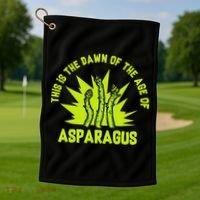 Asparagus Uprising  Golf Towel thumb 1