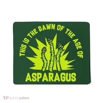 Asparagus Uprising  Mousepad