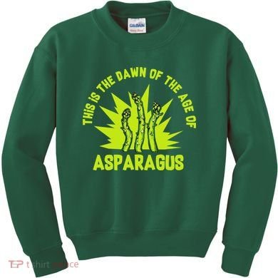 Asparagus Uprising  Kids Sweatshirt