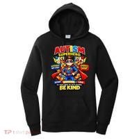 Autism Superhero Quotes Puzzle Pieces Women's Hoodie thumb 0