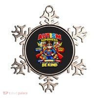 Autism Superhero Quotes Puzzle Pieces Ornament thumb 0