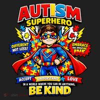 Autism Superhero Quotes Puzzle Pieces Hat thumb 2