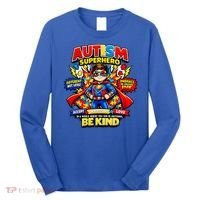 Autism Superhero Quotes Puzzle Pieces Long Sleeve Shirt thumb 0