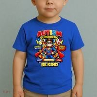 Autism Superhero Quotes Puzzle Pieces Toddler T-Shirt thumb 2